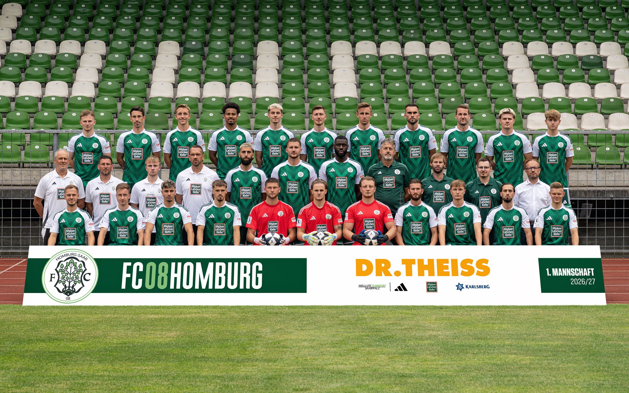 Mannschaftsfoto Profis 2026/27