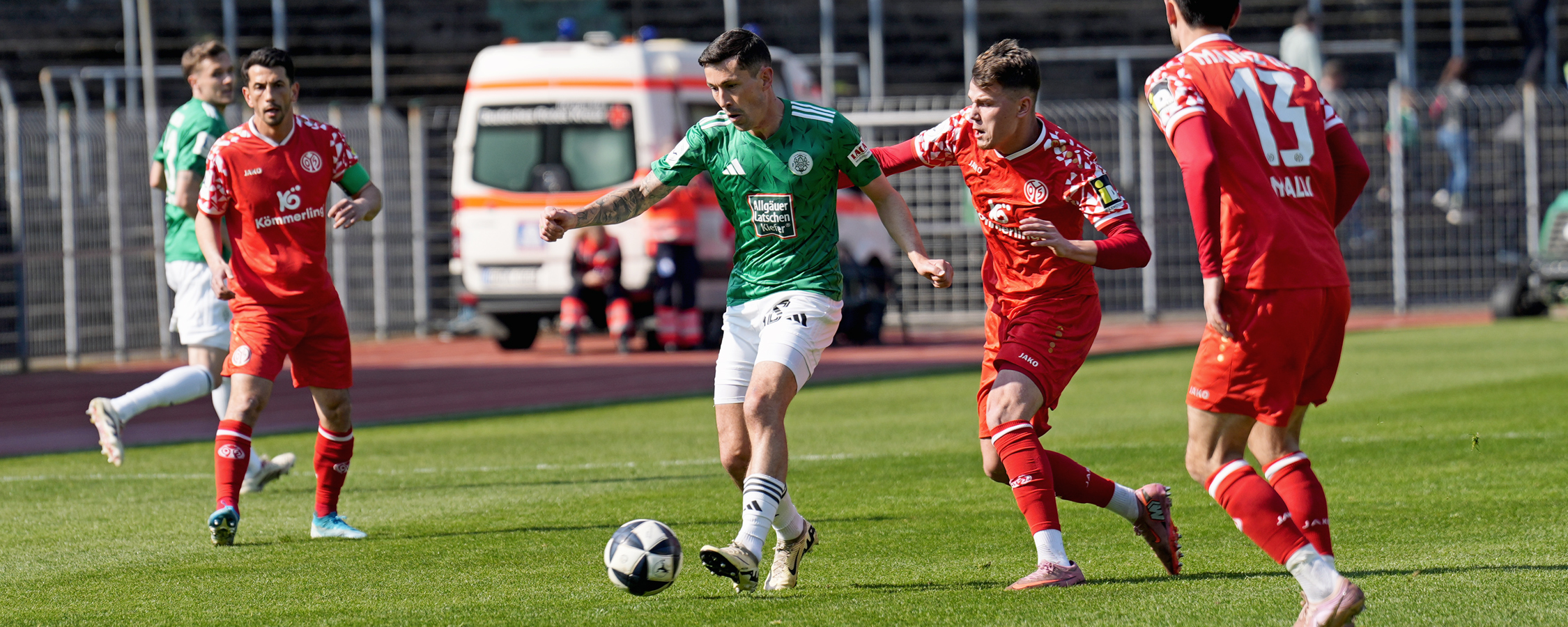 Narrow defeat against Mainz 05 II